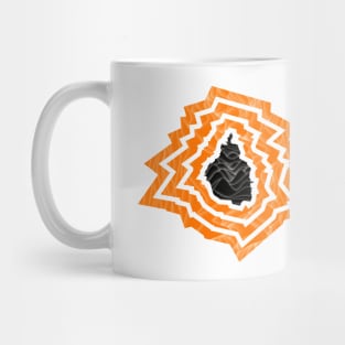 mexico city in danger zone ecopop earthquake waves in black Mug